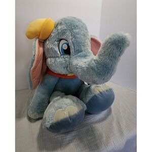 Disney Theme Parks Authentic Extra Large 20" Dumbo The Flying Elephant Plush Toy
